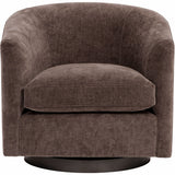 Coltrane Swivel Chair, Athens Espresso