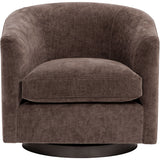 Coltrane Swivel Chair, Athens Espresso