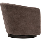Coltrane Swivel Chair, Athens Espresso