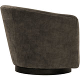 Coltrane Swivel Chair, Athens Espresso
