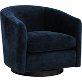 Coltrane Swivel Chair, Athens Ink