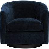 Coltrane Swivel Chair, Athens Ink
