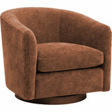 Coltrane Swivel Chair, Athens Sienna