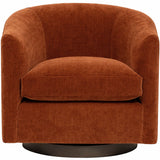 Coltrane Swivel Chair, Athens Sienna