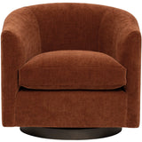 Coltrane Swivel Chair, Athens Sienna