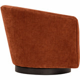 Coltrane Swivel Chair, Athens Sienna