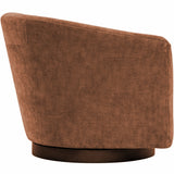Coltrane Swivel Chair, Athens Sienna