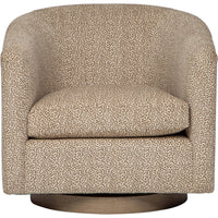 Coltrane Swivel Chair, Austin Latte