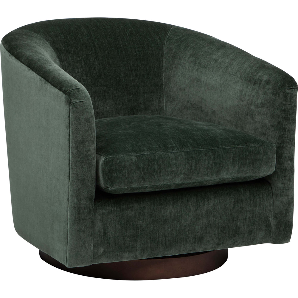 Coltrane Swivel Chair, Notorious Jade