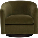 Coltrane Swivel Chair, Vocal Moss-Furniture - Chairs-High Fashion Home