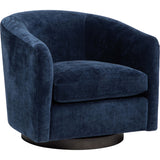 Coltrane Swivel Chair, Athens Ink
