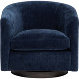 Coltrane Swivel Chair, Athens Ink