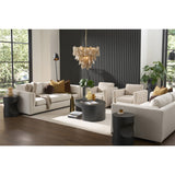 Concrete Side Table, Ash-Furniture - Accent Tables-High Fashion Home