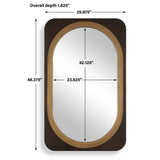 Condesa Mirror, Dark Bronze