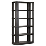 Connell Bookcase, Worn Black by Four Hands-Furniture - Storage-High Fashion Home