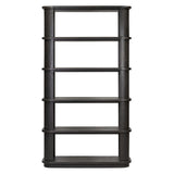 Connell Bookcase, Worn Black by Four Hands-Furniture - Storage-High Fashion Home