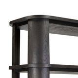 Connell Bookcase, Worn Black by Four Hands-Furniture - Storage-High Fashion Home
