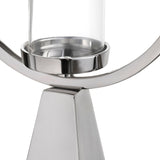 Conner Candleholers, Silver, Set of 2-Accessories-High Fashion Home
