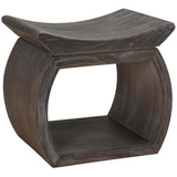 Connor Stool, Walnut-Furniture - Chairs-High Fashion Home