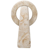 Continuum Stone Sculpture, Natural