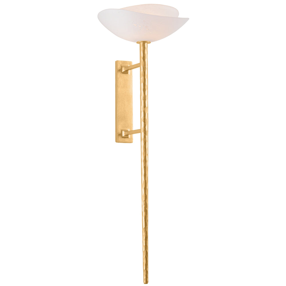 Coppa Wall Sconce, Vintage Gold Leaf