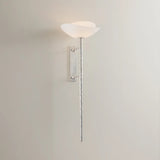 Coppa Wall Sconce, Warm Silver Leaf