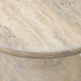 Cora Nesting End Tables, Textured Sandy Grey, Set of 2 by Four Hands