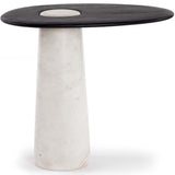 Cora Side Table, Charcoal