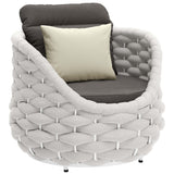 Coral Reef Chair, Gray-Furniture - Chairs-High Fashion Home