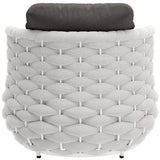 Coral Reef Chair, Gray-Furniture - Chairs-High Fashion Home