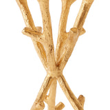Coral Tripod Side Table, Gold