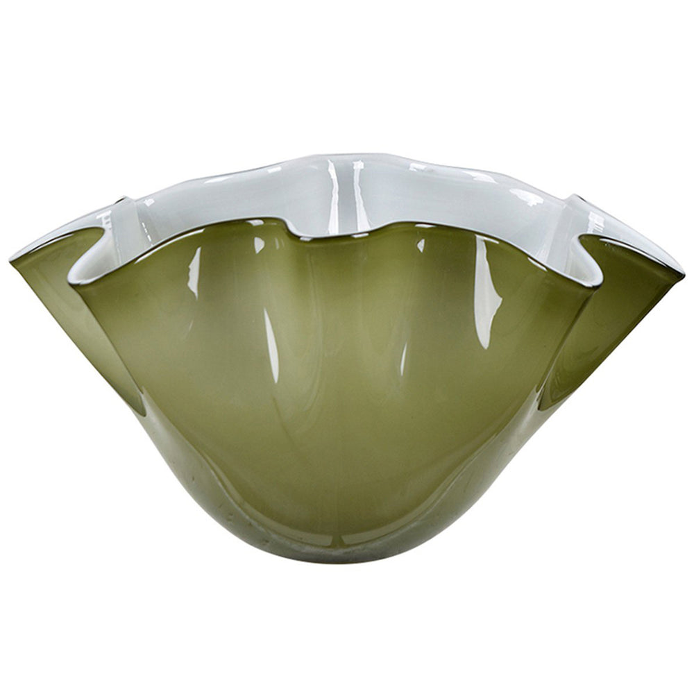 Coralie Bowl, Green-Accessories-High Fashion Home