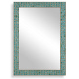 Coralie Mirror, Teal Green