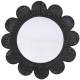 Coralie Wall Mirror, Black
