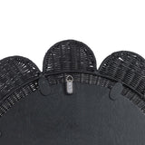Coralie Wall Mirror, Black
