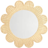 Coralie Wall Mirror, Natural
