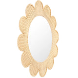 Coralie Wall Mirror, Natural