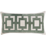 Corbin Lumbar Pillow, Jade Green