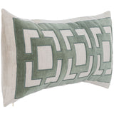 Corbin Lumbar Pillow, Jade Green