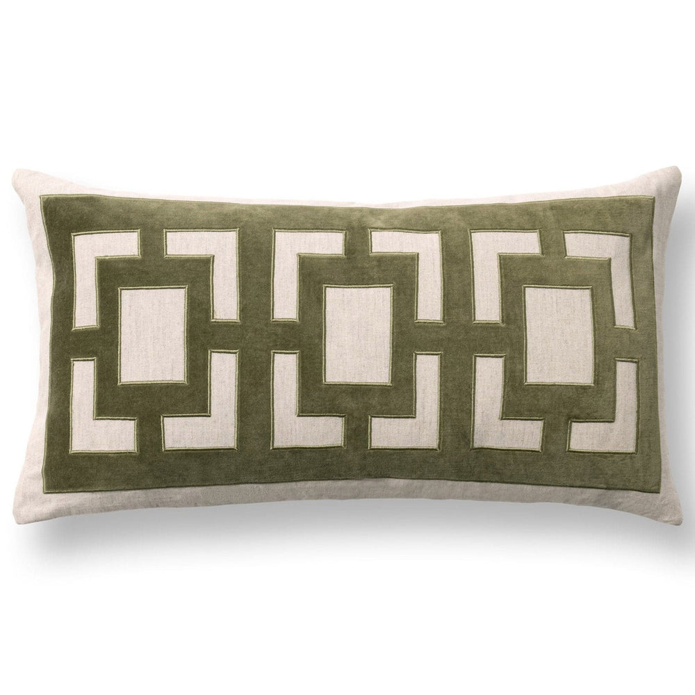 Corbin Lumbar, Olive Green-Accessories-High Fashion Home