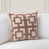 Corbin Pillow, Frothed Brown-Accessories-High Fashion Home