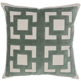 Corbin Pillow, Jade Green-Accessories-High Fashion Home
