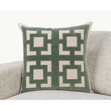 Corbin Pillow, Jade Green-Accessories-High Fashion Home