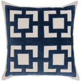Corbin Pillow, Navy Blue-Accessories-High Fashion Home