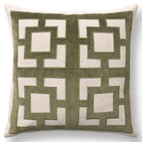 Corbin Pillow, Olive Green-Accessories-High Fashion Home