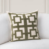 Corbin Pillow, Olive Green-Accessories-High Fashion Home