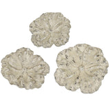 Cordelia Wall Flower Decor, Off-White, Set of 3