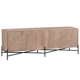 Cordell Cabinet, Natural-Furniture - Storage-High Fashion Home