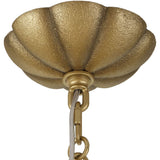 Corella 8 Light Chandelier, Soft Gold-Lighting-High Fashion Home