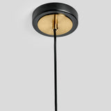 Corey Round Pendant, Matte Black-Lighting-High Fashion Home